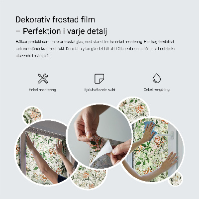 Samolepicí protisluneční fólie na okna Etnické diamanty