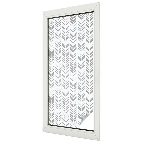 Zatmavovací fólie na okna Vzor šipky