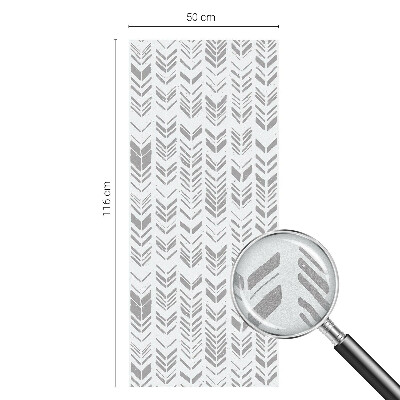 Zatmavovací fólie na okna Vzor šipky