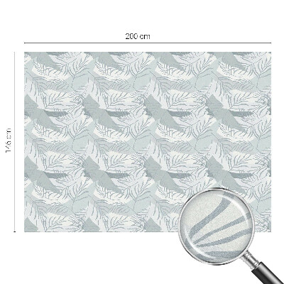 Samolepicí fólie na okna vitráž Jemné listy