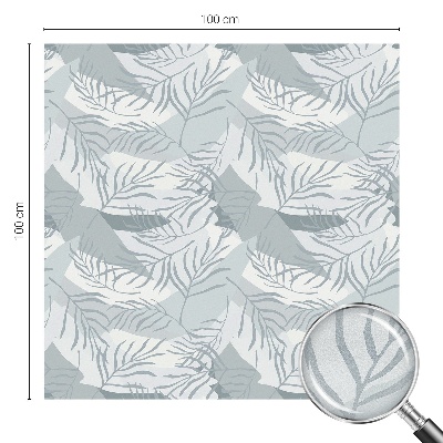 Samolepicí fólie na okna vitráž Jemné listy