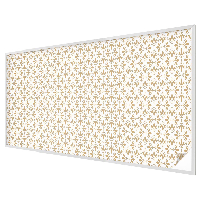 Dekorativní mléčná fólie na sklo Elegance rostlin