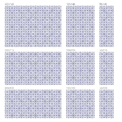 Samolepicí fólie na okna vitráž Fialové vzory