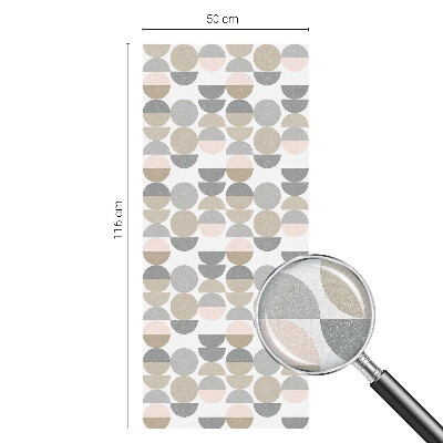 Samolepicí protisluneční fólie na okna Geometrické vzory