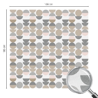 Samolepicí protisluneční fólie na okna Geometrické vzory