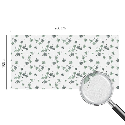 Samolepicí fólie na okna vitráž Zelená vinná réva