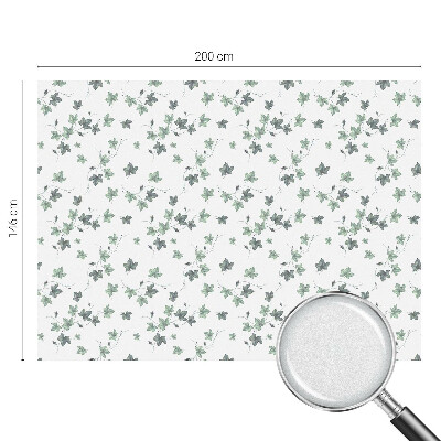 Samolepicí fólie na okna vitráž Zelená vinná réva
