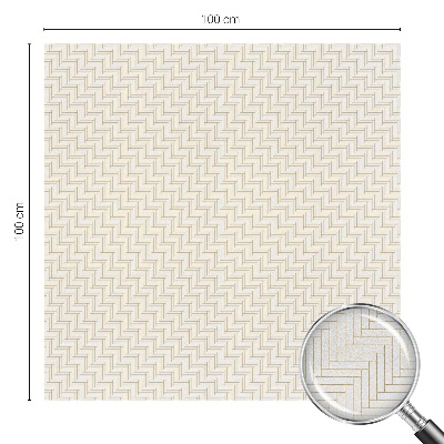 Samolepicí protisluneční fólie na okna Elegance rybí kosti