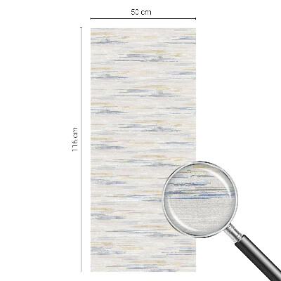 Dekorativní mléčná fólie na sklo Abstraktní pruhy