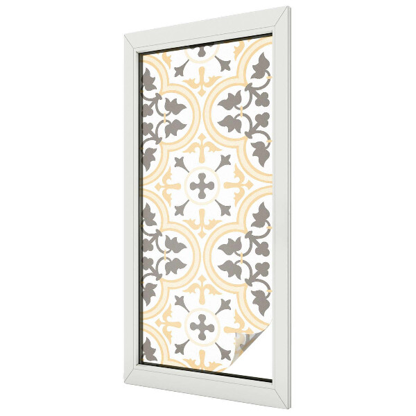 Zatmavovací fólie na okna Rostlinné vzory