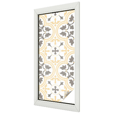 Zatmavovací fólie na okna Rostlinné vzory