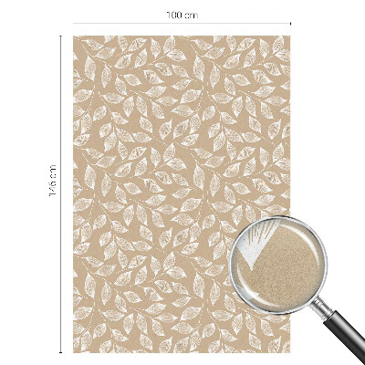 Samolepicí protisluneční fólie na okna Listy přírody