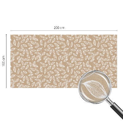 Samolepicí protisluneční fólie na okna Listy přírody