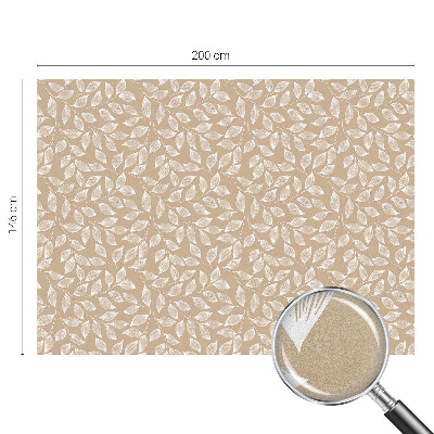 Samolepicí protisluneční fólie na okna Listy přírody