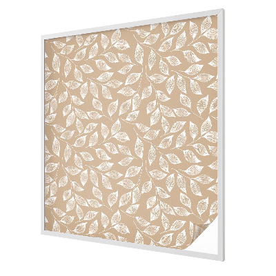 Samolepicí protisluneční fólie na okna Listy přírody