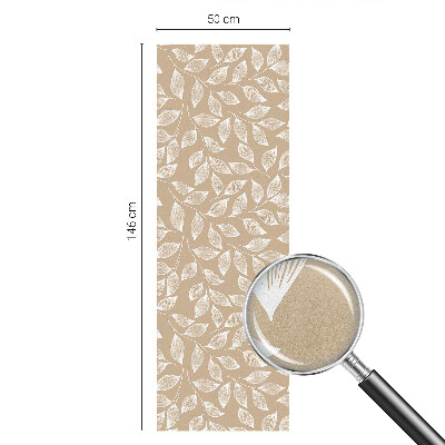 Samolepicí protisluneční fólie na okna Listy přírody