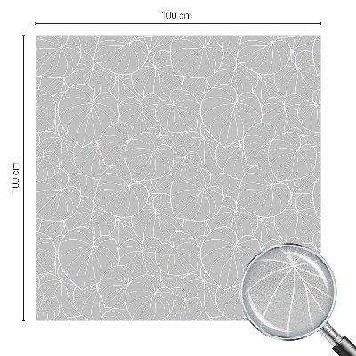 Zatmavovací fólie na okna Listnatá elegance