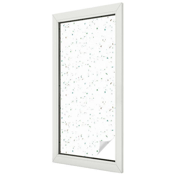 Samolepicí fólie na okna vitráž Rozptýlené prvky