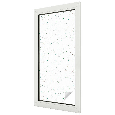 Samolepicí fólie na okna vitráž Rozptýlené prvky