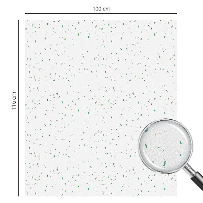 Samolepicí fólie na okna vitráž Rozptýlené prvky