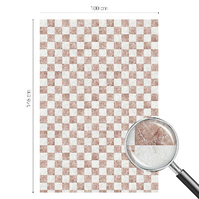 Zatmavovací fólie na okna Klasická šachovnice