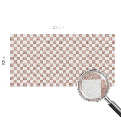 Zatmavovací fólie na okna Klasická šachovnice