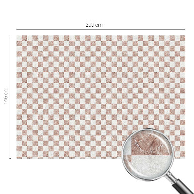 Zatmavovací fólie na okna Klasická šachovnice