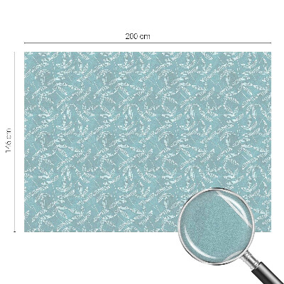 Samolepicí fólie na okna vitráž Listnatá elegance