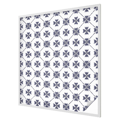 Samolepicí protisluneční fólie na okna Rostlinný motiv