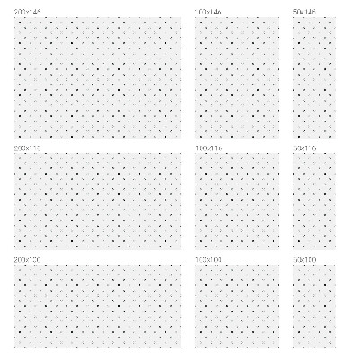 Dekorativní mléčná fólie na sklo Geometrické kříže