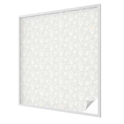 Samolepicí fólie na okna vitráž Jemné květiny