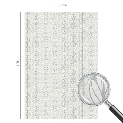 Zatmavovací fólie na okna Listový vzor