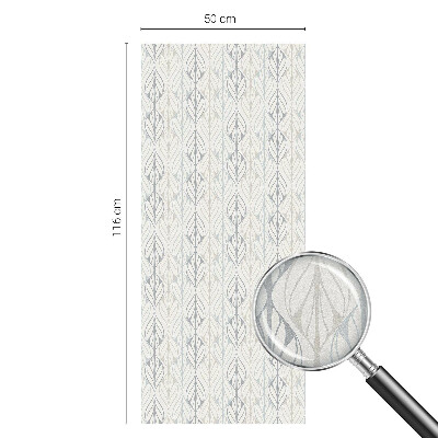 Zatmavovací fólie na okna Listový vzor