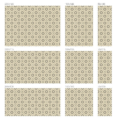 Dekorativní mléčná fólie na sklo Geometrické vzory