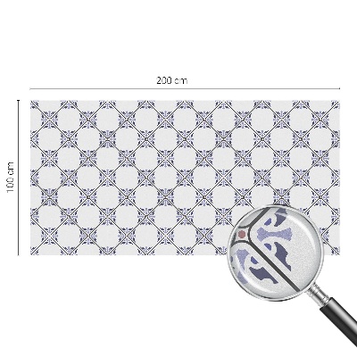 Samolepicí protisluneční fólie na okna Geometrické dlaždice