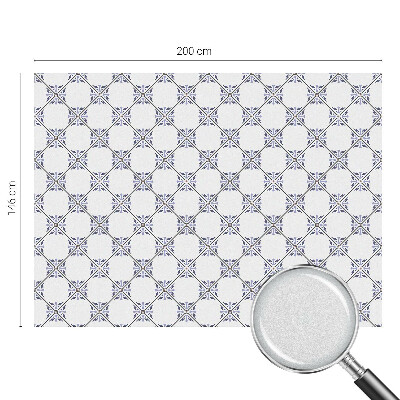 Samolepicí protisluneční fólie na okna Geometrické dlaždice