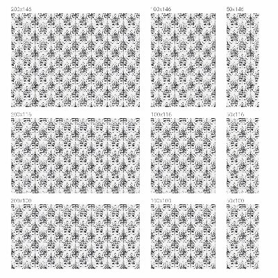 Dekorativní mléčná fólie na sklo Listnatá elegance