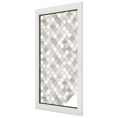 Zatmavovací fólie na okna Geometrická mozaika