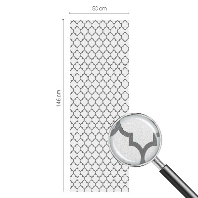 Samolepicí protisluneční fólie na okna Geometrický vzor