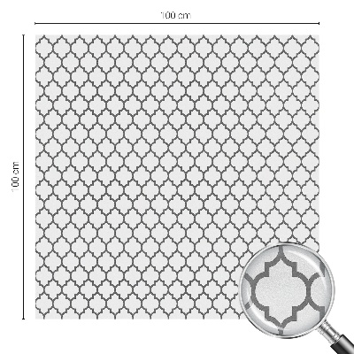 Samolepicí protisluneční fólie na okna Geometrický vzor