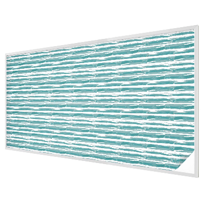 Samolepicí fólie na okna vitráž Zelené pruhy