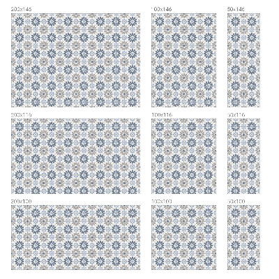 Dekorativní mléčná fólie na sklo Květinová mozaika