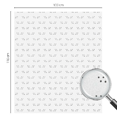 Zatmavovací fólie na okna Tečkový vzor