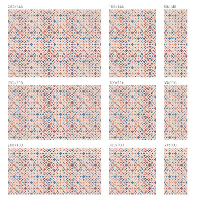 Dekorativní mléčná fólie na sklo Barevné vzory