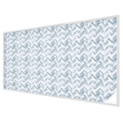 Dekorativní mléčná fólie na sklo Geometrický vzor