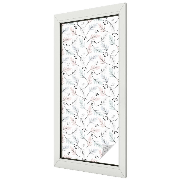 Zatmavovací fólie na okna Listy rostlin