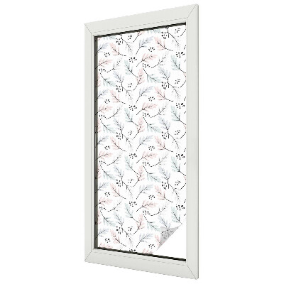 Zatmavovací fólie na okna Listy rostlin