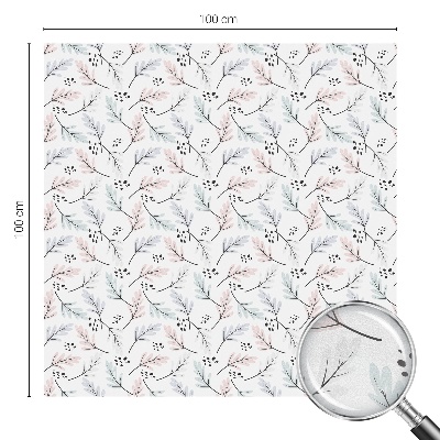 Zatmavovací fólie na okna Listy rostlin