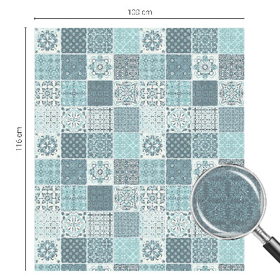 Samolepicí protisluneční fólie na okna Boho dlaždice