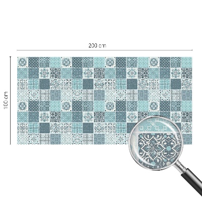 Samolepicí protisluneční fólie na okna Boho dlaždice